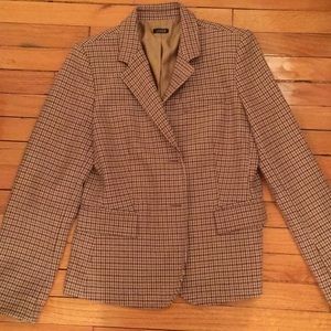 JCrew Factory Tartan Blazer